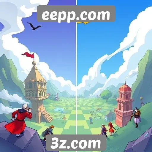 Comparativa entre jogos de estratégia e ação no eepp.com